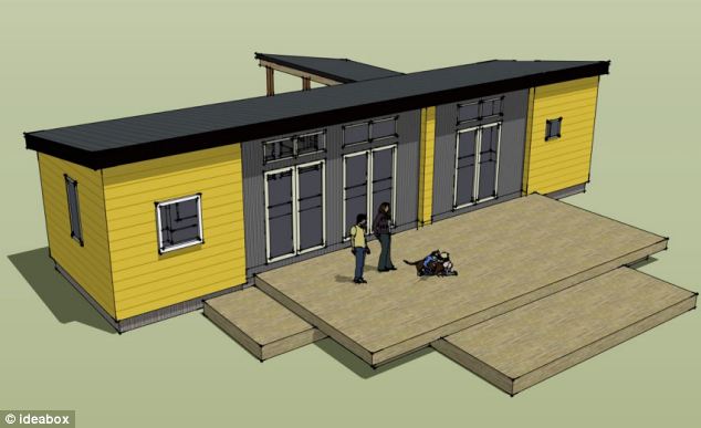 Ikea collaborated with Oregon architectural firm Ideabox to design the homes which will cost around $86,500 each