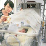 Joanna Krzysztonek, a Polish mother-to-be, lay almost upside down in labor for a staggering 75 days to make sure her twins survived