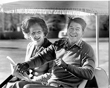 Margaret Thatcher and Ronald Reagan famously forged a close, though often tempestuous, relationship during their time in power