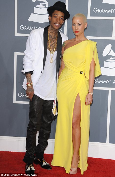 Model Amber Rose and rapper Wiz Khalifa have confirmed they got engaged