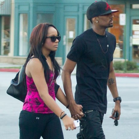 Nick Gordon and Bobbi Kristina Brown couldn’t have seemed happier during a trip into the AT&T store in Roswell, Georgia