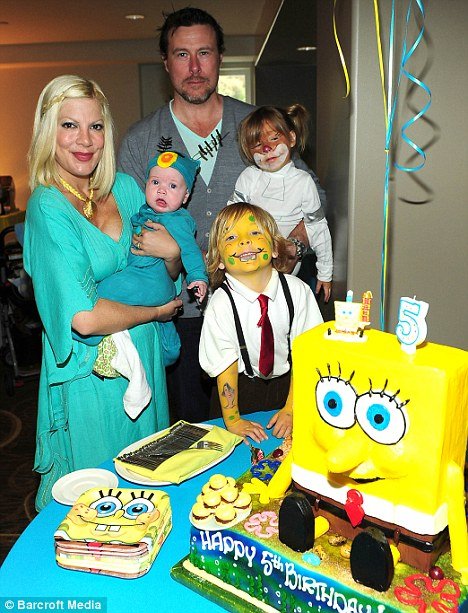 Tori Spelling has announced she is pregnant with her fourth child