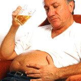 A German study has revealed that drinking beer is not the main cause of a “beer belly”, although it can contribute to overall fatness