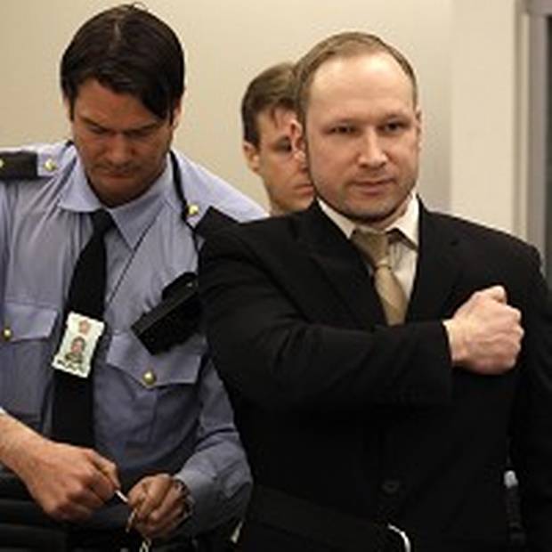 Anders Behring Breivik has pleaded not guilty at the start of his trial in Oslo