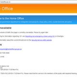 Anonymous hacking group is alleged to have disrupted access to the UK Home Office website
