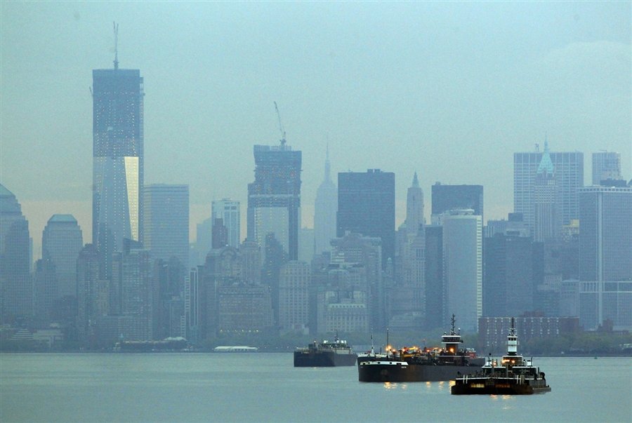 Balmoral cruise ship has arrived in New York after completing its journey to mark the centenary of the Titanic disaster