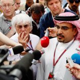 Crown Prince Salman bin Hamad Al Khalifa of Bahrain says the weekend's Formula 1 Grand Prix will go ahead despite protests