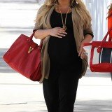 Jessica Simpson is due to give birth any day now, but she wants to world to know she is still very much pregnant