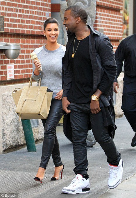Kim Kardashian and Kanye West stepped out for a romantic stroll in New York City