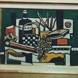 The Blue Bottle by Fernand Leger was found in the estate of a German art dealer