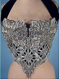 The highest-selling Whitney Houston item, a beaded bustier that had been sold during a 2007 court-ordered debt auction, drew $18,750