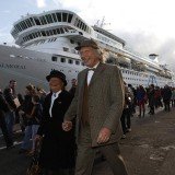 Titanic Memorial Cruise has been forced to turn round just hours after leaving the dock