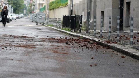 A 5.6 magnitude earthquake struck Bulgaria's capital Sofia early on Tuesday, causing residents to rush into the streets