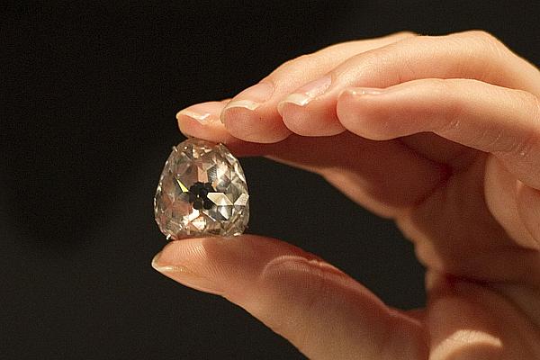 Beau Sancy, one of the world's oldest and most famous diamonds, has sold for $9.7 million at auction in Geneva