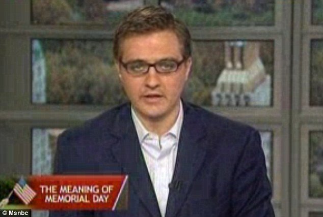 Chris Hayes has caused outrage on Memorial Day by saying he feels “uncomfortable” branding soldiers who have died in battle “heroes