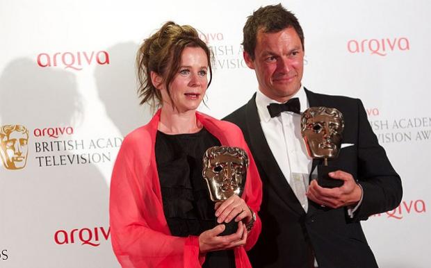 Dominic West and Emily Watson were among the big winners at the TV BAFTA Awards, winning for their powerful performances in Fred West drama Appropriate Adult