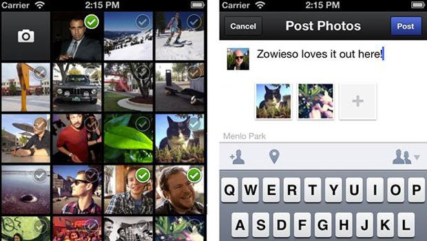 Facebook’s Camera photo sharing app offers users similar tools to Instagram which the social network is in the process of taking over