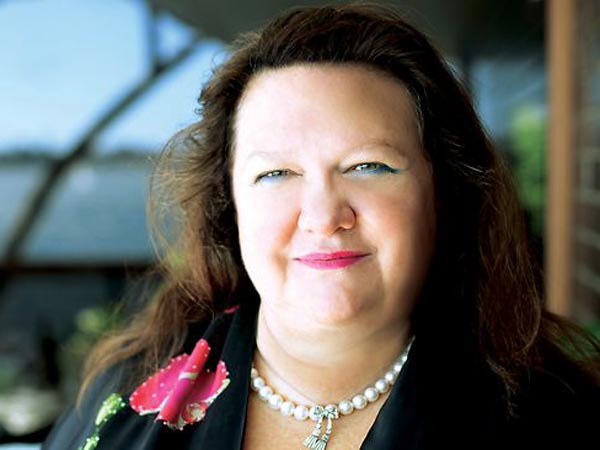 Gina Rinehart, 58, is now worth A$29 billion ($28 billion), having increased her wealth by nearly A$20 billion in a year