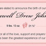 Jessica Simpson today welcomed baby Maxwell Drew Johnson into the world, announcing the happy news via a banner on her official website