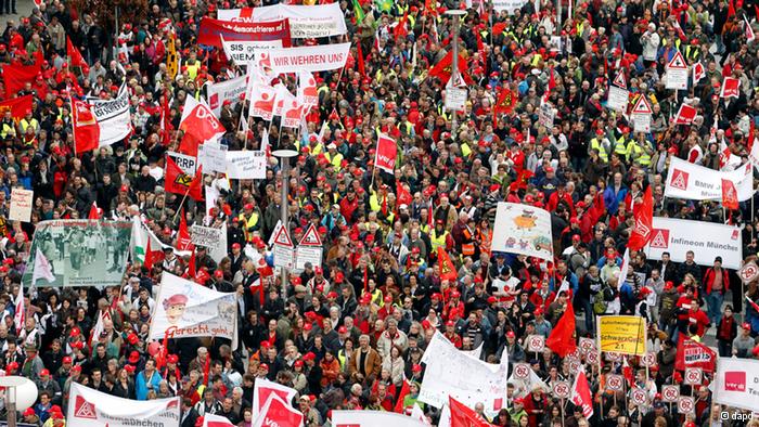 Labor demonstrations marking May Day are taking place across the world, with the main focus on Europe 