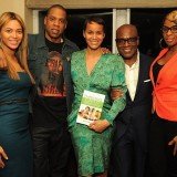 Last night Beyoncé and Jay-Z attended the launch party for friend Erica Reid's parenting book The Thriving Child