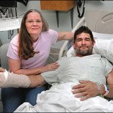 Mica Craig from Clarkson, Washington, is recovering after he was bitten by a rattlesnake in a garden department of Wal-Mart Mica Craig from Clarkson, Washington, is recovering after he was bitten by a rattlesnake in a garden department of Wal-Mart