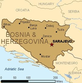 Police arrested the couple who enslaved the German girl in Bosnia-Herzegovina's Tuzla region after a neighbor tipped off the authorities