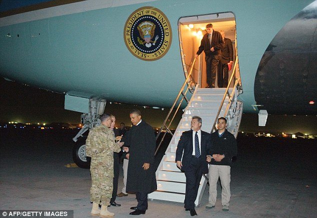 President Barack Obama has arrived in Afghanistan on a previously unannounced visit