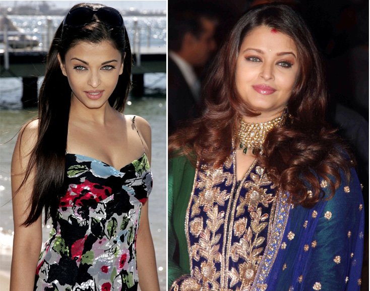 Since the birth of her daughter in November last year, Aishwarya Rai has been open about the fact that she is in no hurry to lose the few extra pounds she gained during her pregnancy