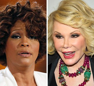 Veteran comedian Joan Rivers believes it isn't too soon to joke about Whitney Houston in her grave