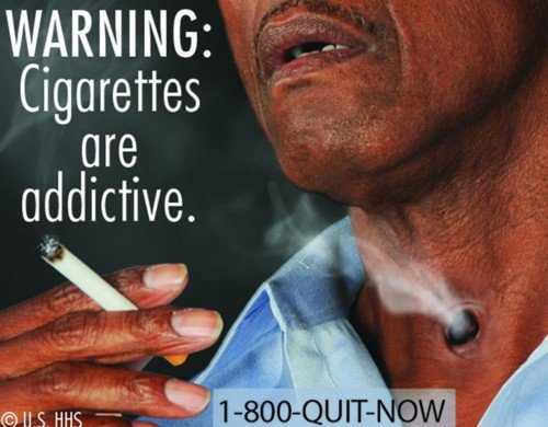 A US report has found that images of patients on ventilators on cigarette packets help smokers heed the health warnings about smoking