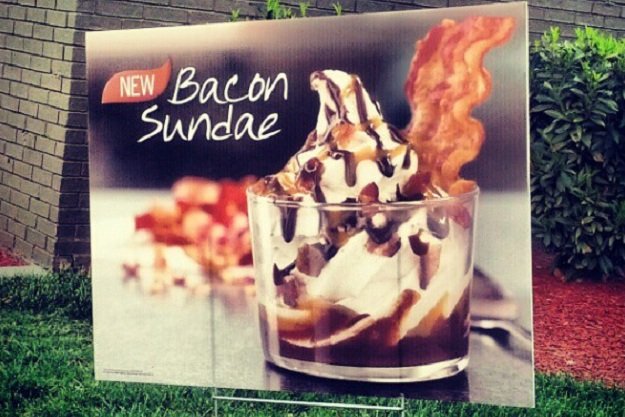Burger King introduces the limited-time dessert Bacon Sundae today as part of its new summer menu