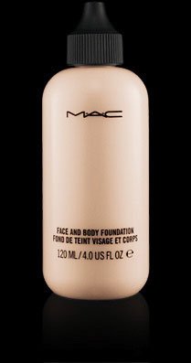 Caroline Flack gives her legs a beauty boost with MAC body foundation