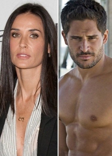 Demi Moore and Joe Manganiello were spotted enjoying each other’s company at the after-party following the premiere of the actor's new movie That's My Boy in Los Angeles earlier this month
