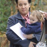 Dwina Gibb was adamant the mother of Robin Gibb’s love child did not attend his funeral today and Claire Yang respectfully granted her wish
