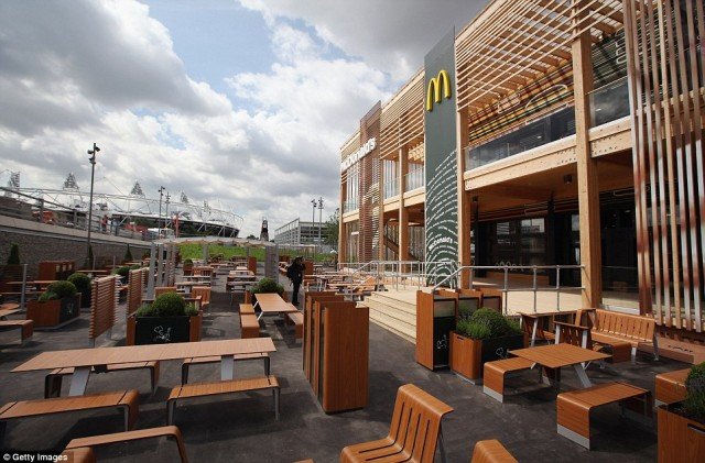 The biggest McDonald’s restaurant on the planet has been built in London, right in the middle of the Olympic park