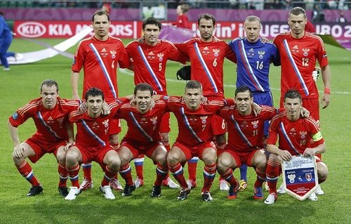 UEFA gives a suspended six-point deduction to Russia because of the behaviour of their fans during their 4-1 win against Czech Republic at Euro 2012