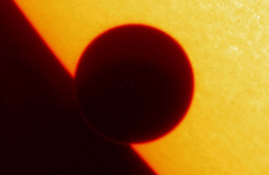 Venus is set to move across the face of the Sun as viewed from Earth in a more than six-and-a-half-hour transit, which starts just after 22.00 GMT on Tuesday