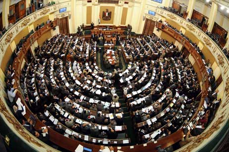 Egyptian parliament has briefly convened, despite the ruling military council ordering it to be dissolved