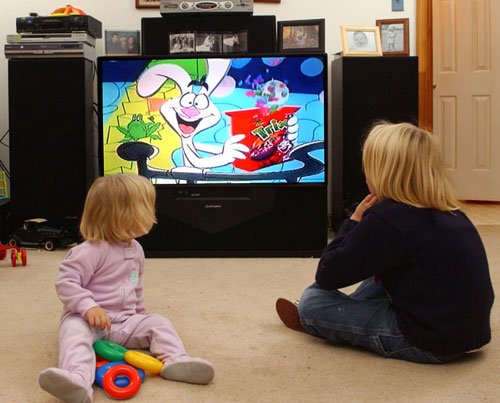 Every extra weekly hour spent by children in front of a TV could add 0.5 mm to their waist circumference and reduce muscle fitness