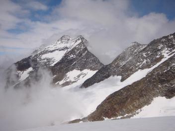 Five climbers fell to their deaths while climbing Swiss mountain Lagginhorn on Tuesday