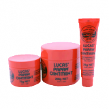 Holly Willoughby uses Lucas’ Papaw ointment, an Australian product which contains papaya and is great for cleansing and soothing