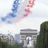 July 14 is the day when the French celebrate the Bastille Day throughout France