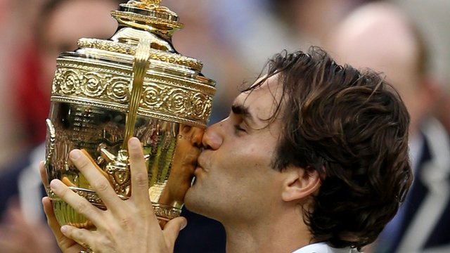 Roger Federer claimed a record-equalling seventh SW19 triumph and 17th Grand Slam title