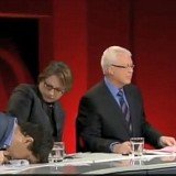 Sophie Mirabella came under a barrage of criticism after she just sat and stared blankly when Simon Sheikh collapsed beside her on live TV