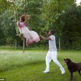Beyonce revealed intimate snaps from behind the scenes of her public and private life