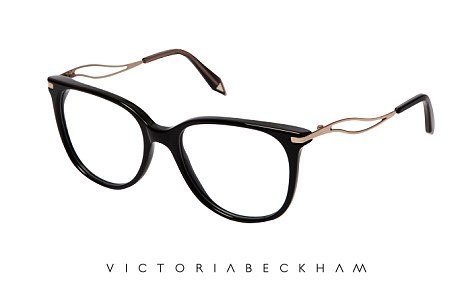 Each piece in the collection is handcrafted in Italy and is distinctive as a Victoria Beckham design by a “V” tip at the end of each arm