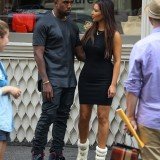 Kim Kardashian donned a pair of Kanye West for Guiseppe Zanotti heels, which are made of calf leather and embroidered pearls and cost around $6,000