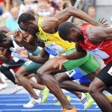London's Olympic Stadium will welcome the athletics events later in the day