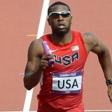 Manteo Mitchell revealed he broke his leg half way round the track but still managed to finish the men's 4x400 meter Olympic relay final
